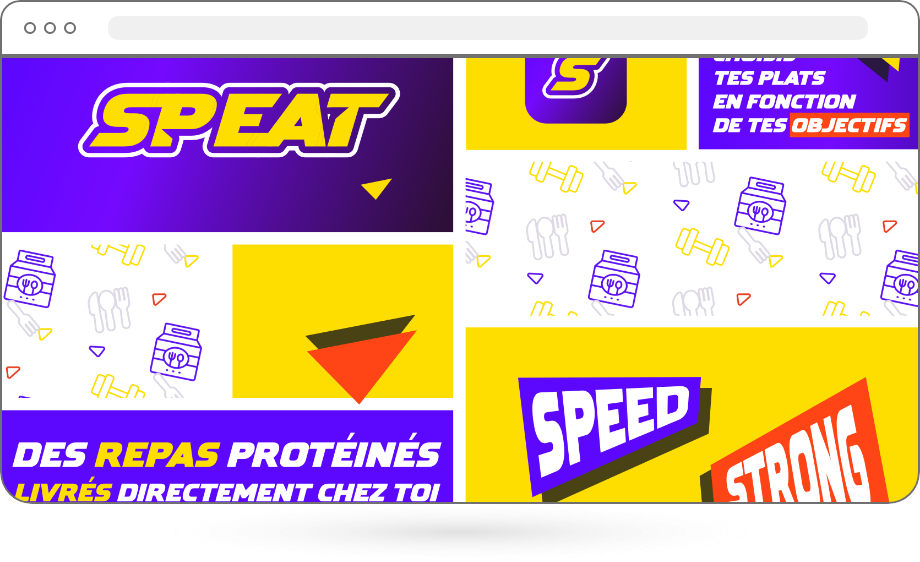 Capture d'écran du site speat-nutrition.com