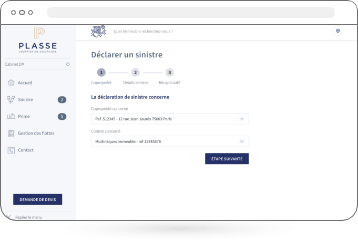 maquette applicatin assurance